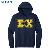Greek Letters Pullover Hoodie