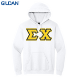 Greek Letters Pullover Hoodie