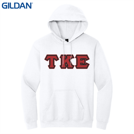 Greek Letters Pullover Hoodie