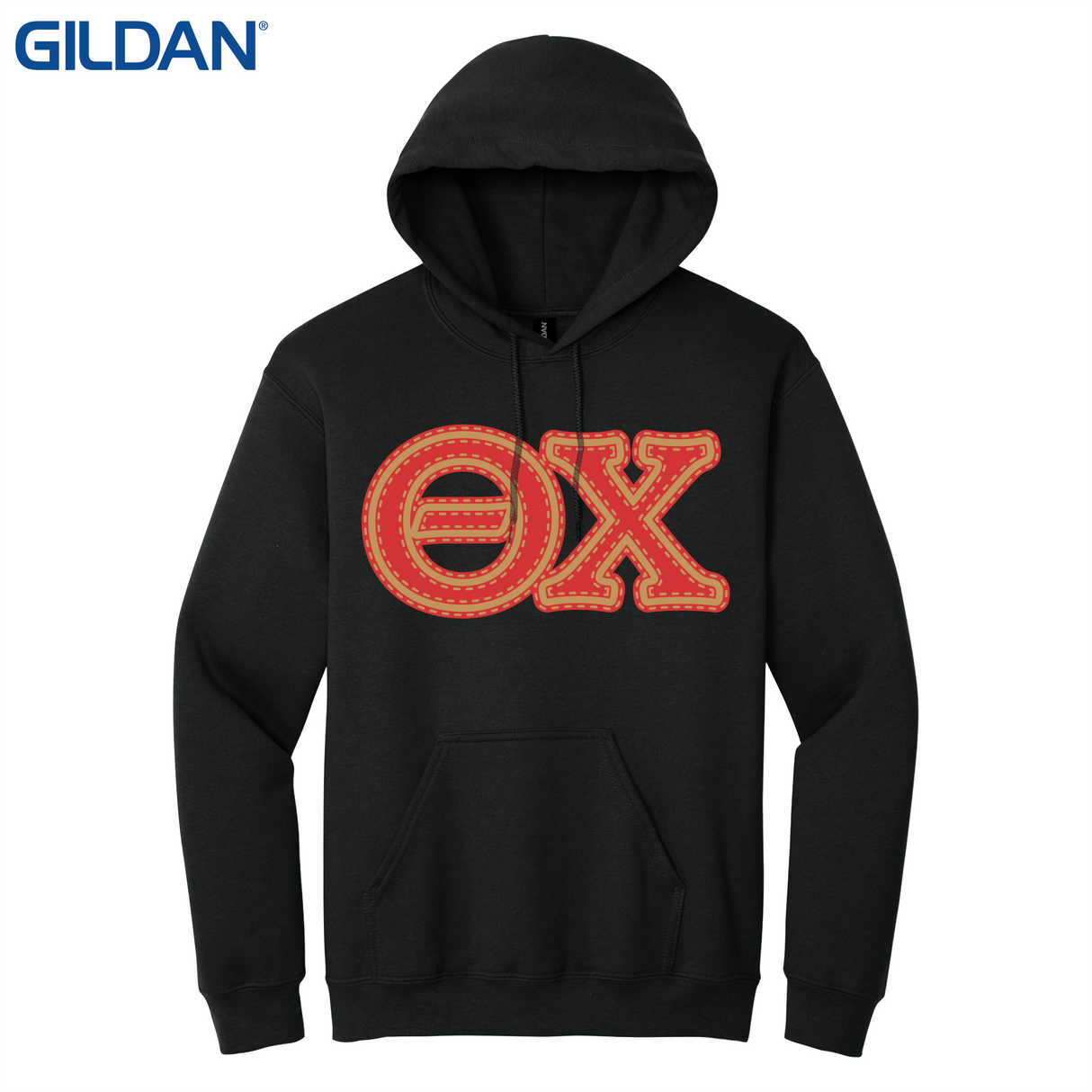 Greek Letters Pullover Hoodie