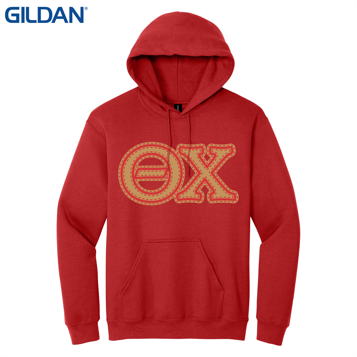 Greek Letters Pullover Hoodie