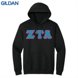 Greek Letters Pullover Hoodie