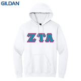Greek Letters Pullover Hoodie