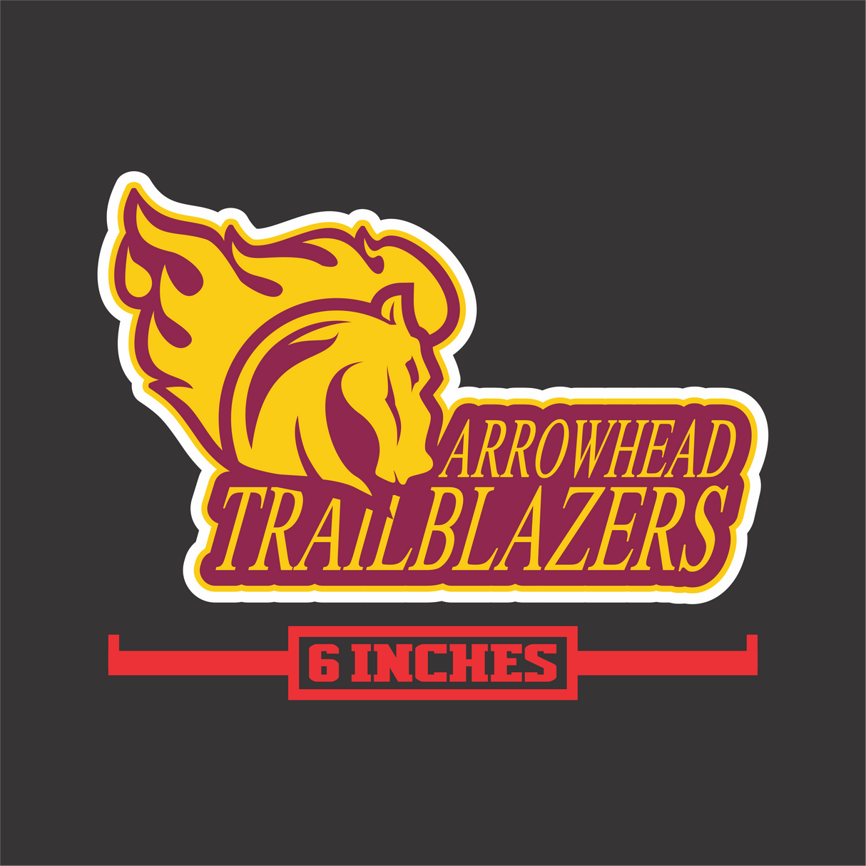 Arrowhead School Decal