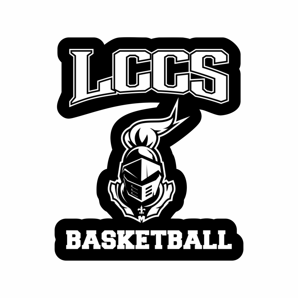 LCCS Basketball Decal