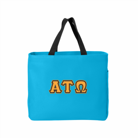 Greek Letters Tote