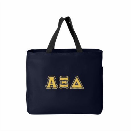 Greek Letters Tote