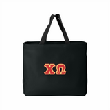 Greek Letters Tote