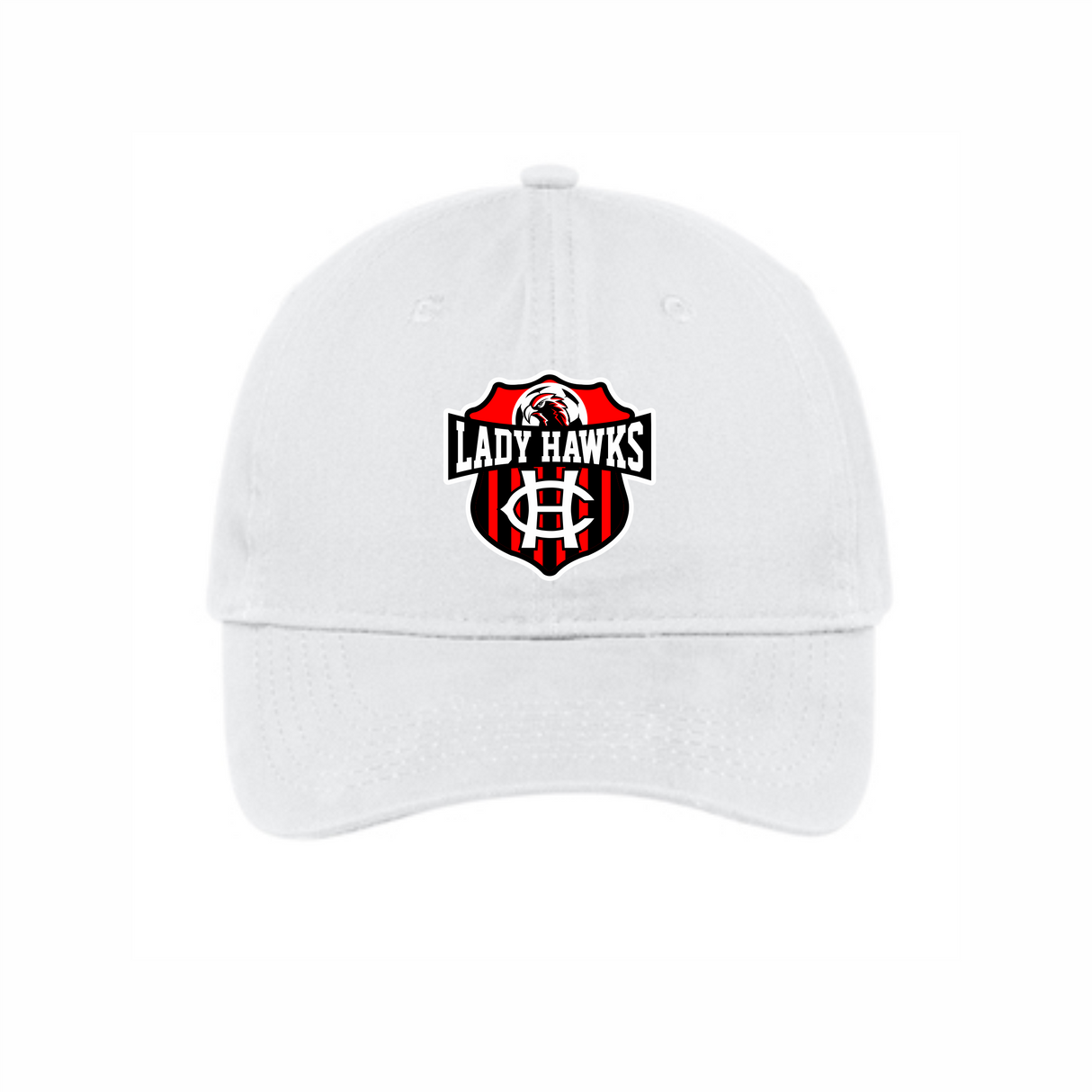 CHS Lady Hawks Soccer Unstructured Twill Cap