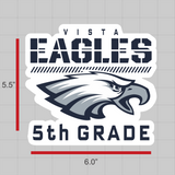 Vista Eagles Decal