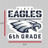 Vista Eagles Decal