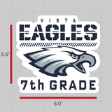 Vista Eagles Decal