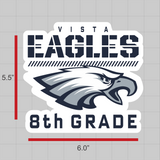 Vista Eagles Decal