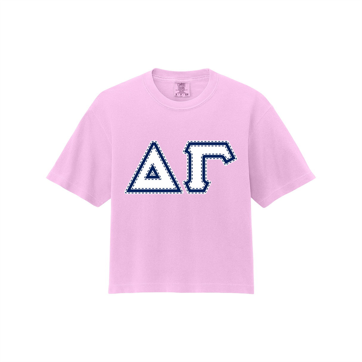 Greek Letters Women’s Heavyweight Boxy Tee
