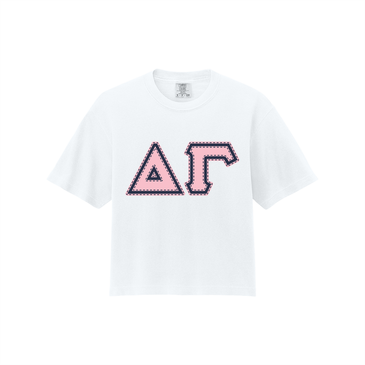 Greek Letters Women’s Heavyweight Boxy Tee