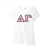 Greek Letters Women's Tri-Blend Tee