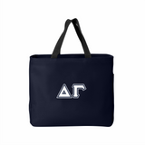 Greek Letters Tote