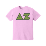 Greek Letters Heavyweight Ring Spun Tee