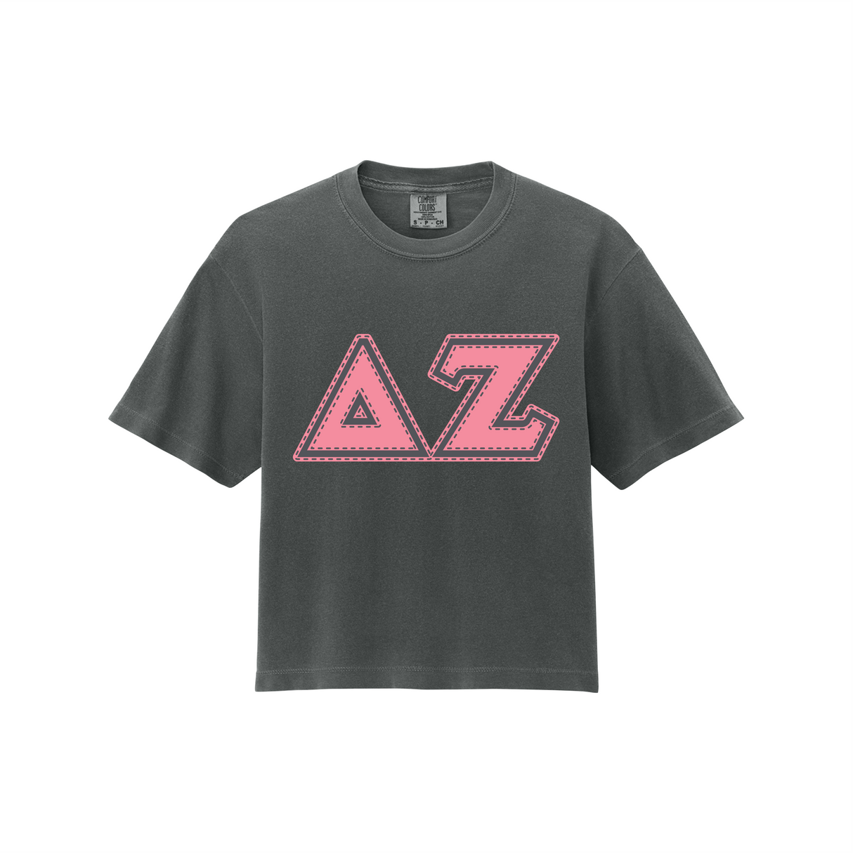 Greek Letters Women’s Heavyweight Boxy Tee