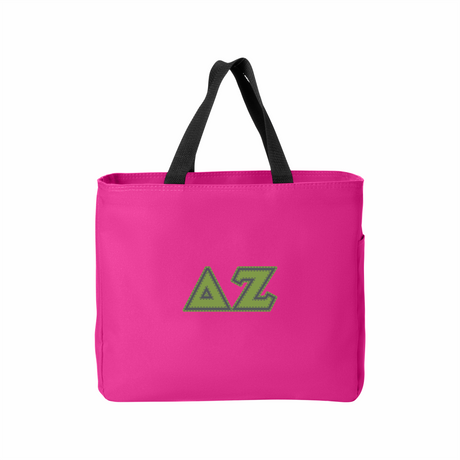 Greek Letters Tote
