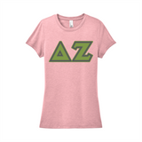 Greek Letters Women's Tri-Blend Tee
