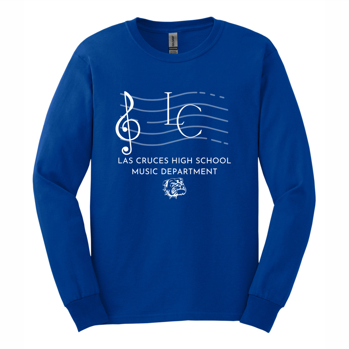 LCHS Band Music Department Long-Sleeve Cotton Tee