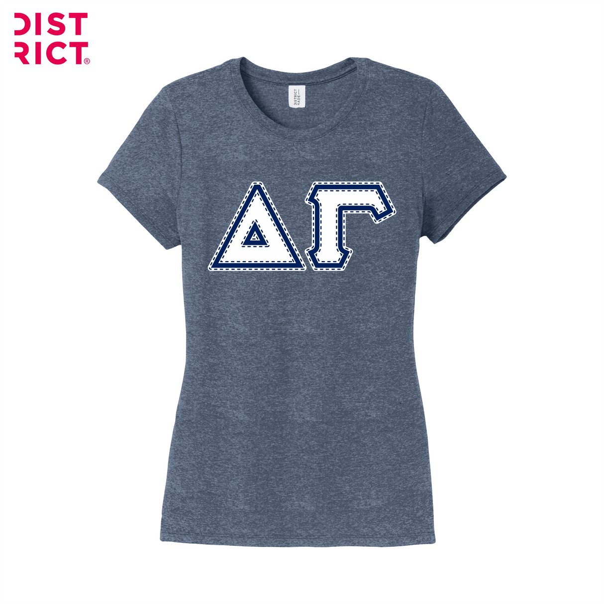 Greek Letters Women's Tri-Blend Tee