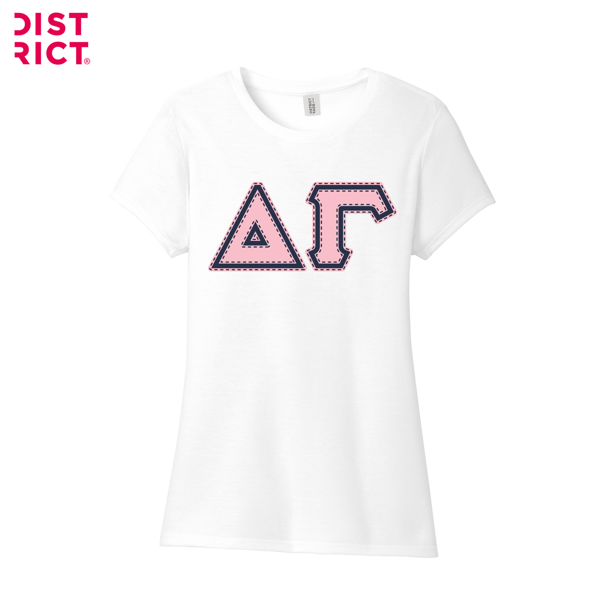 Greek Letters Women's Tri-Blend Tee