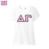 Greek Letters Women's Tri-Blend Tee