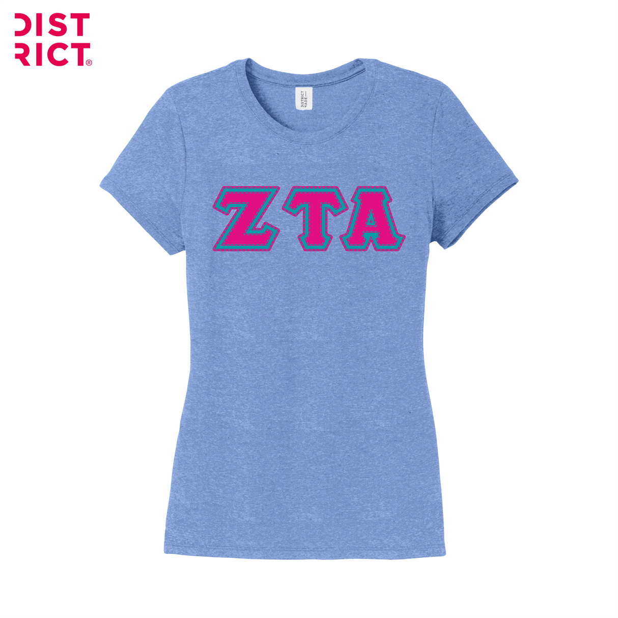Greek Letters Women's Tri-Blend Tee