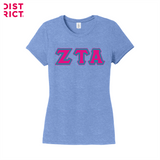 Greek Letters Women's Tri-Blend Tee