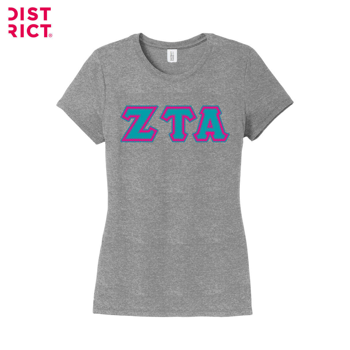 Greek Letters Women's Tri-Blend Tee