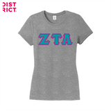 Greek Letters Women's Tri-Blend Tee