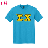 Greek Letters Tri-Blend Tee