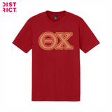 Greek Letters Tri-Blend Tee