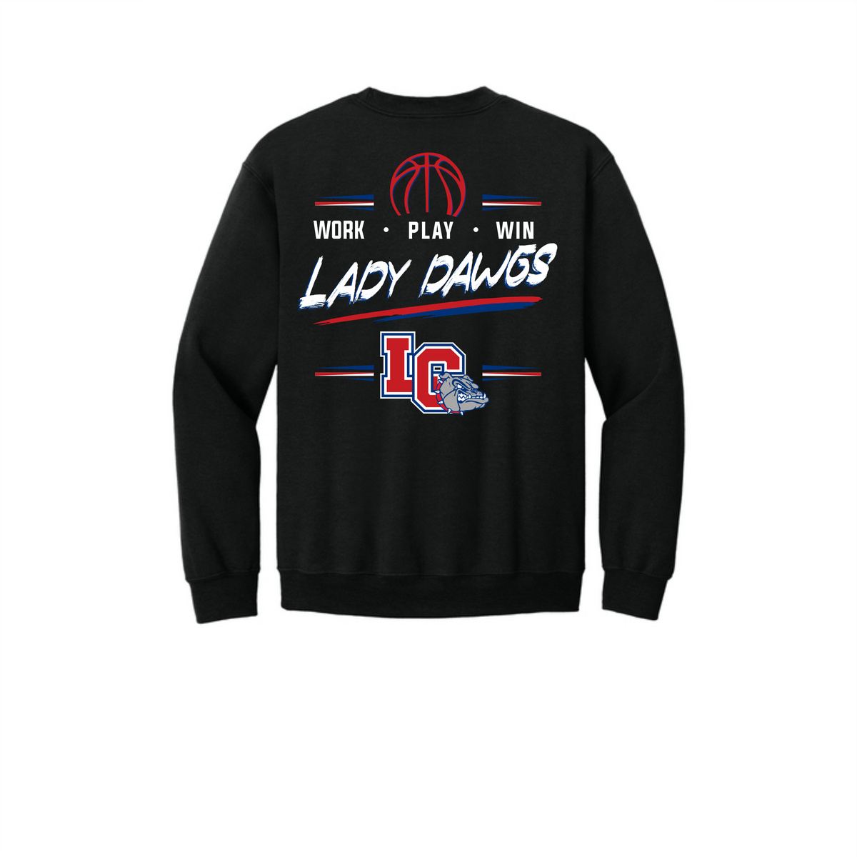 LCHS Girls Basketball Crewneck Sweatshirt