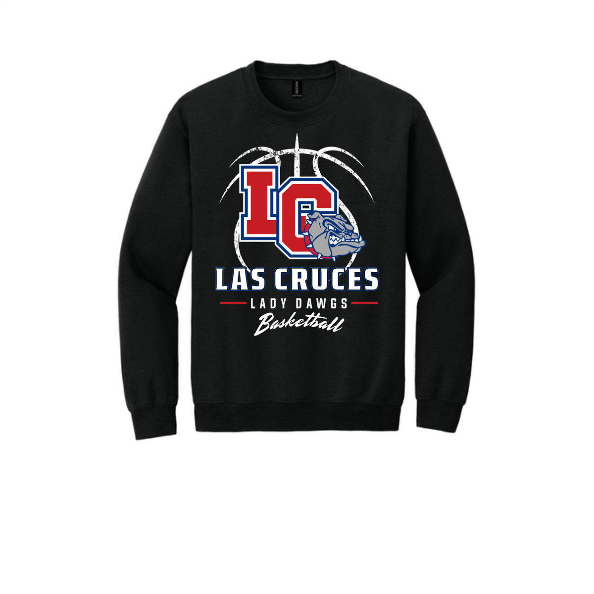 LCHS Girls Basketball Crewneck Sweatshirt