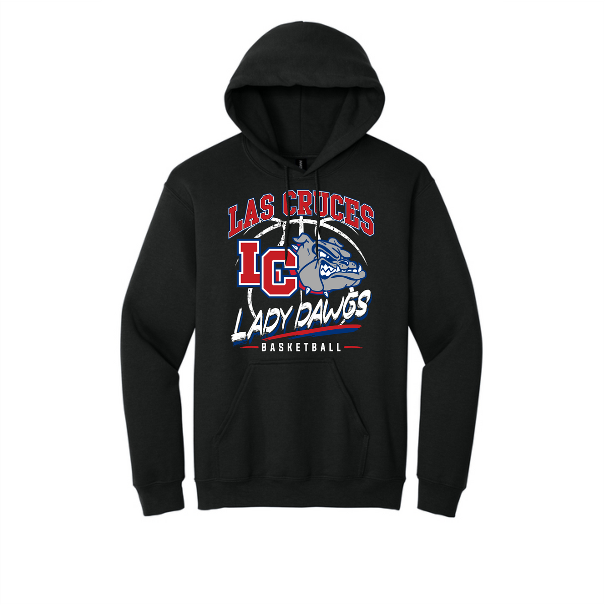LCHS Girls Basketball Pullover Hoodie
