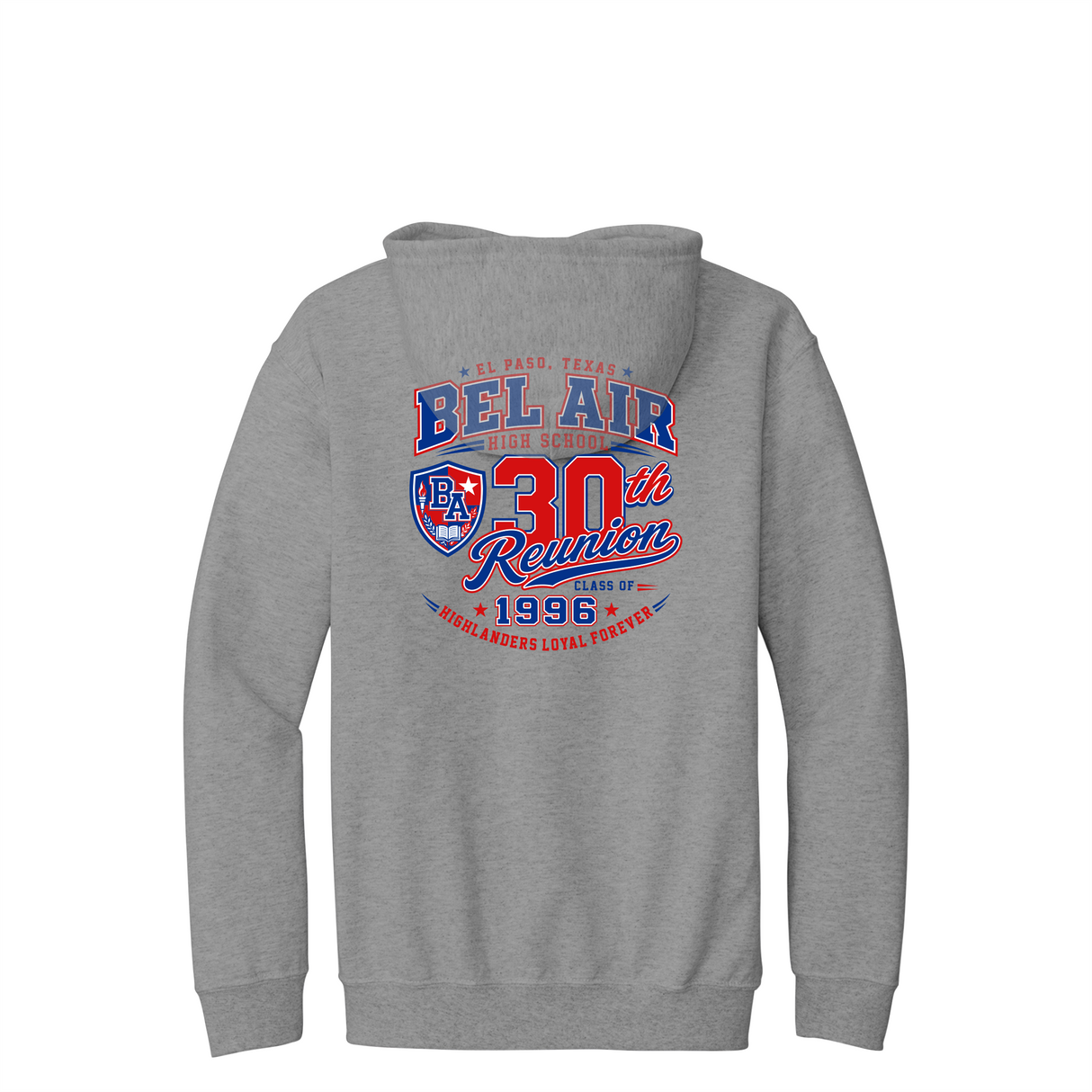 Bel Air Wrestling Full-Zip Hoodie