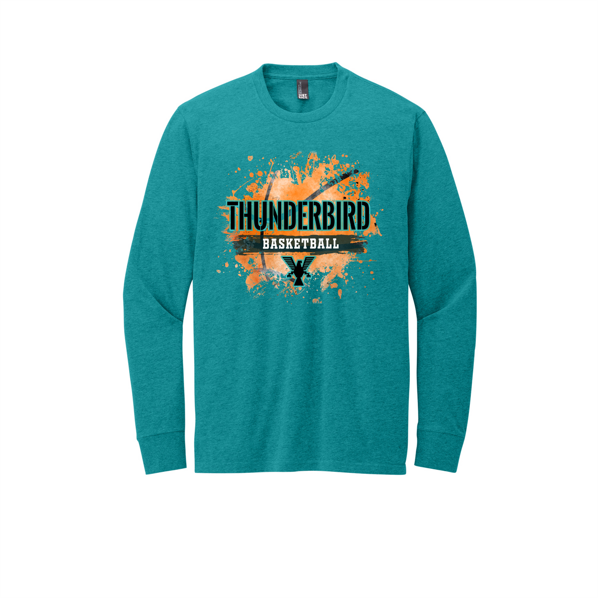 ZMS Girls Basketball Long-Sleeve Cotton Tee