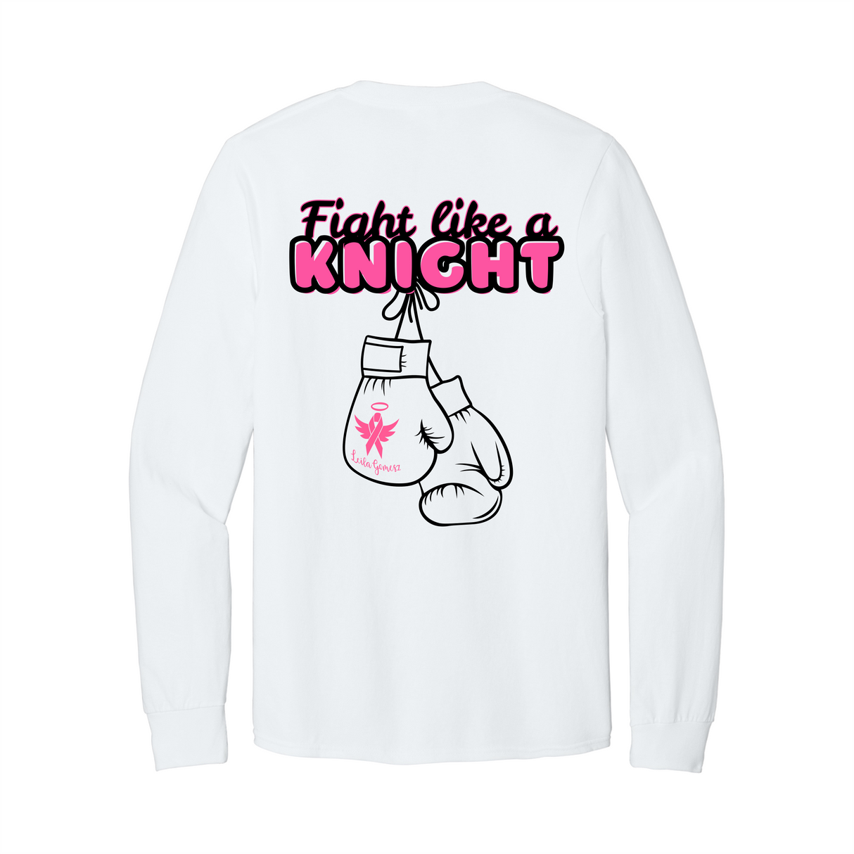 OMHS Cheer Pink Out Long-Sleeve Cotton Tee