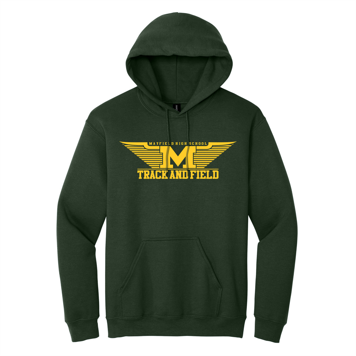 MHS Track Pullover Hoodie