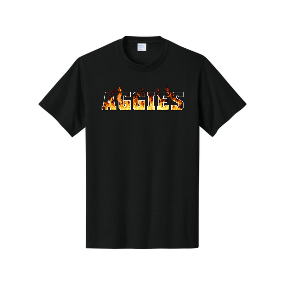 NMSU Swim Tournament "AGGIES" Cotton Tee