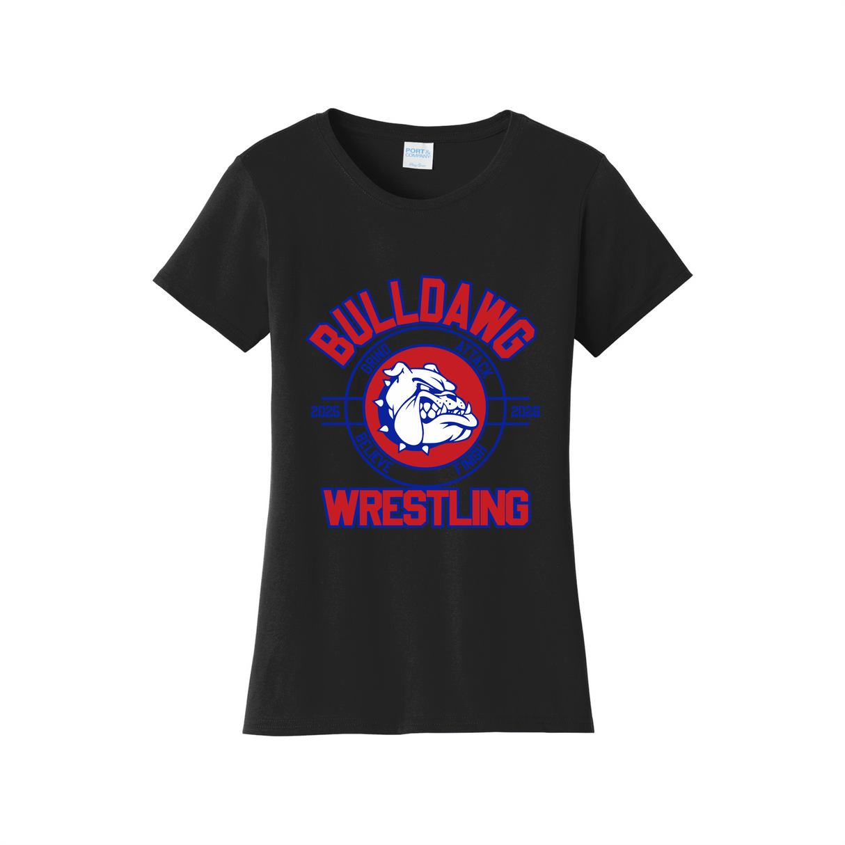 LCHS Wrestling Women's Cotton Tee