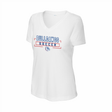LCHS Lady Bulldawg Soccer Ladies' V-Neck Performance Tee