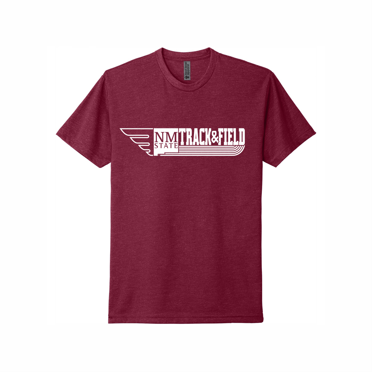 NMSU Track CVC Blend Tee