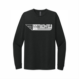 NMSU Track Long-Sleeve CVC Blend Tee
