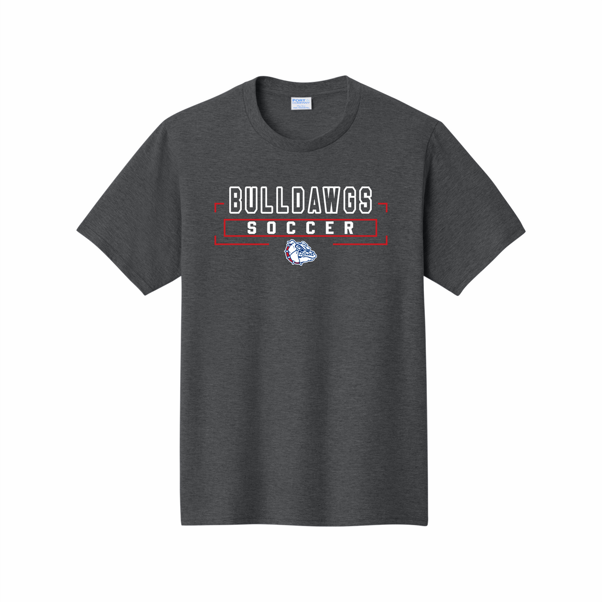 LCHS Lady Bulldawg Soccer Cotton Tee