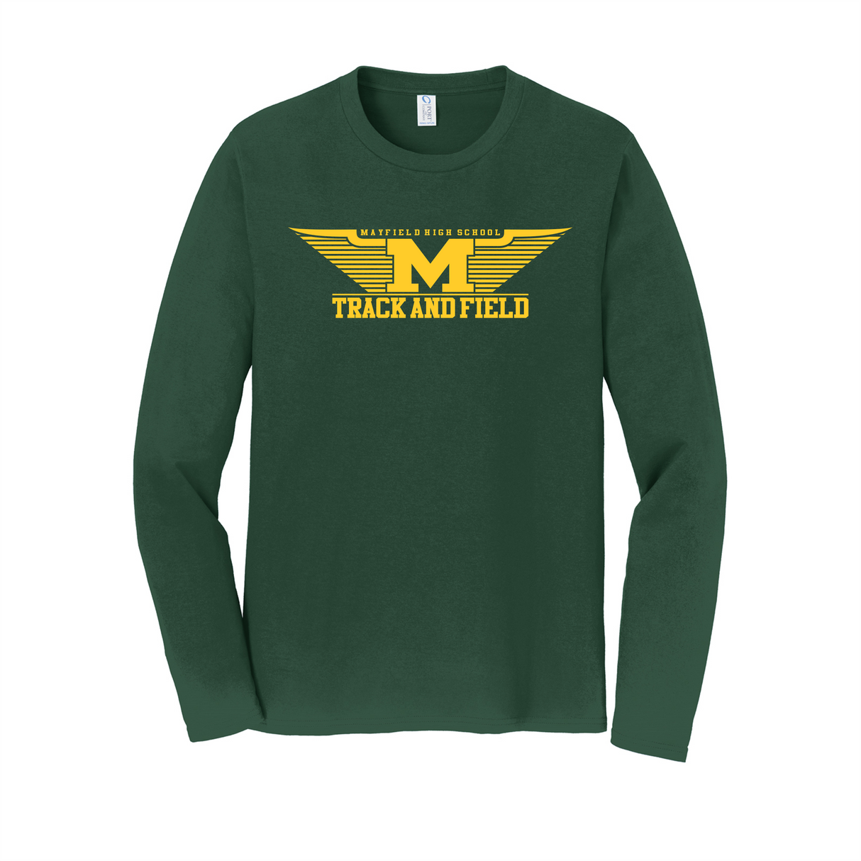 MHS Track Long-Sleeved Cotton Tee