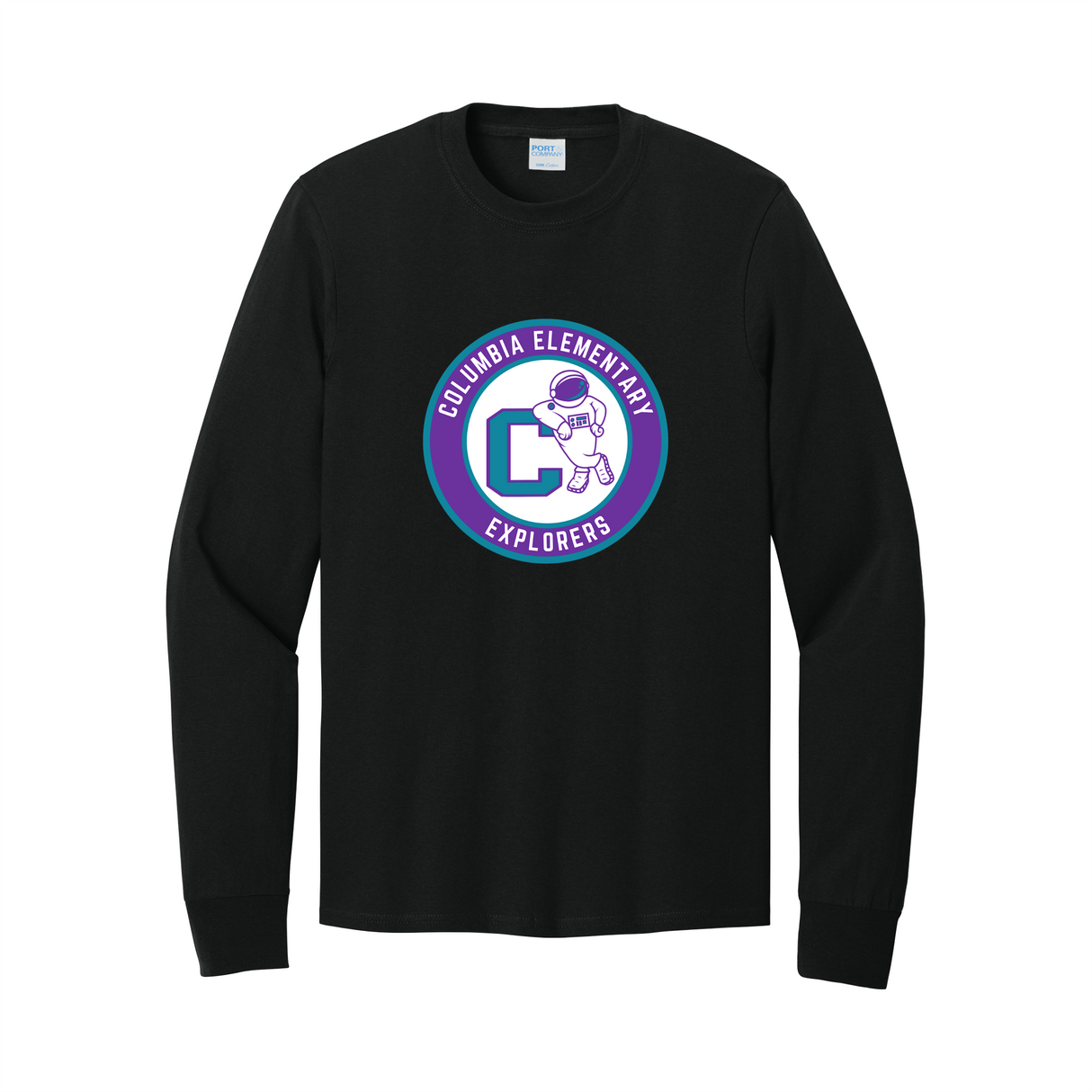 Columbia Elementary Long-Sleeve Cotton Tee